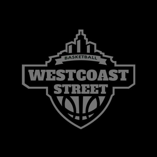 Westcoast Street Basketball League logo template Thumbnail