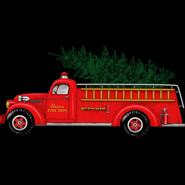 666 Christmas Fire Truck Thumbnail