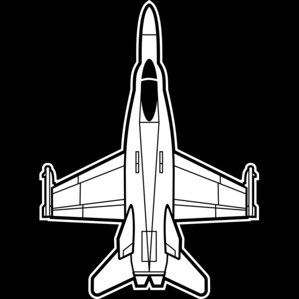 1039 FA18 Hornet Jet Thumbnail