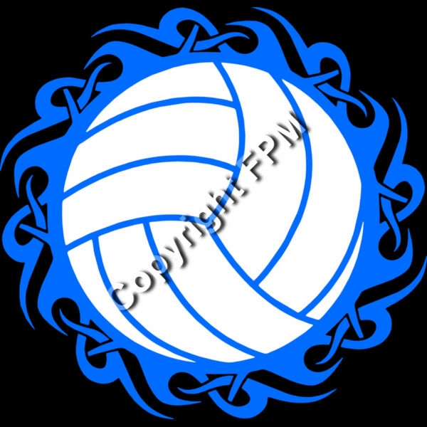 1051 Volleyball Tribal Thumbnail