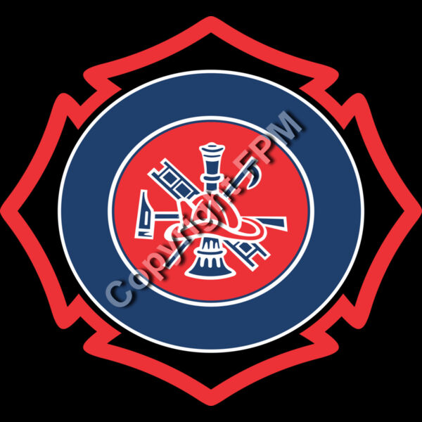 599 Fire Dept Badge Thumbnail