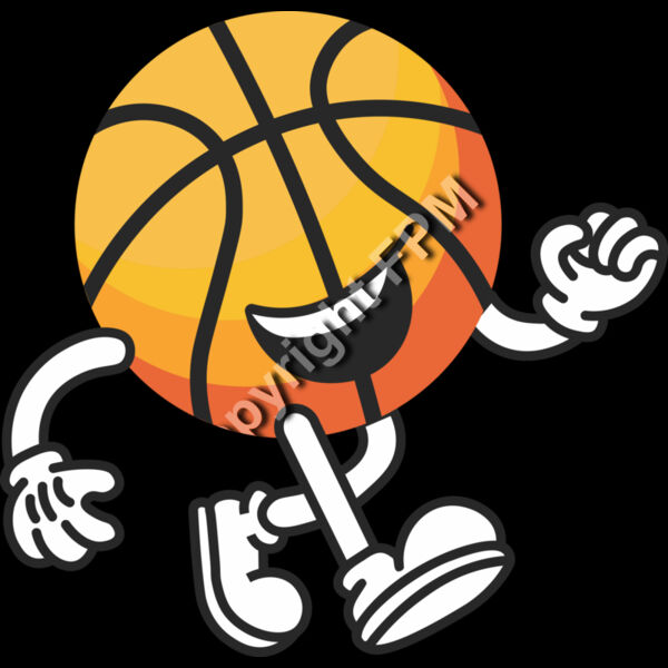 674 Cartoon Basketball Thumbnail