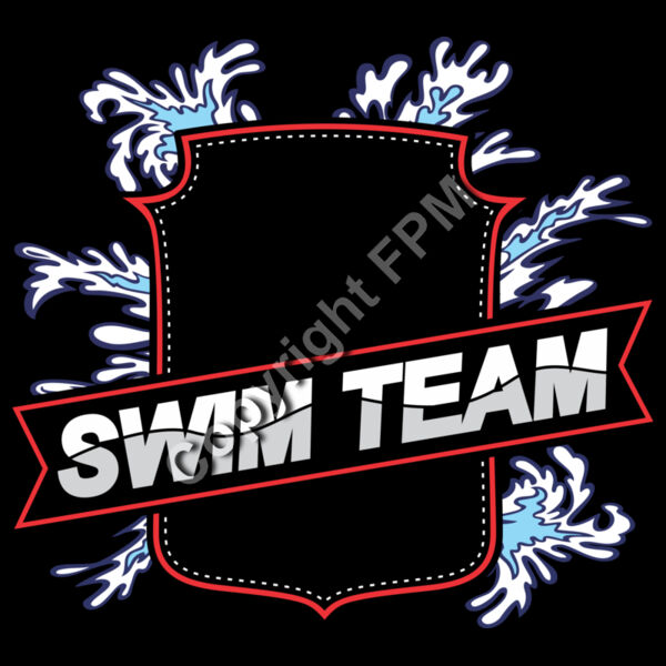 984 Swim Team Shield Thumbnail