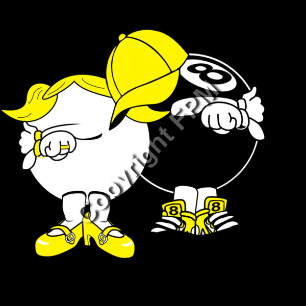 484 Cartoon Eight Balls Thumbnail