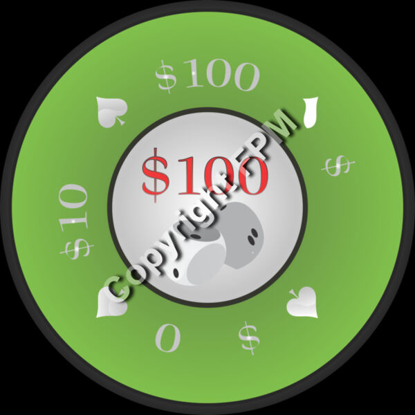 460 Poker Chip Thumbnail