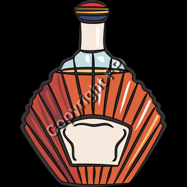3408 Liquer Bottle Thumbnail
