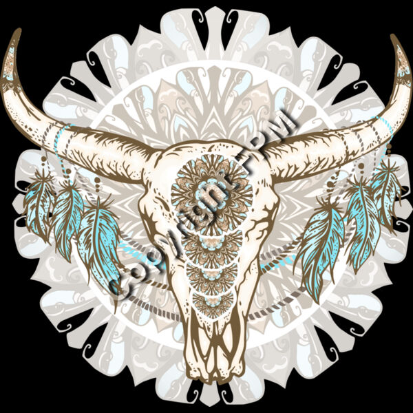 451 Western Cow Horns Thumbnail