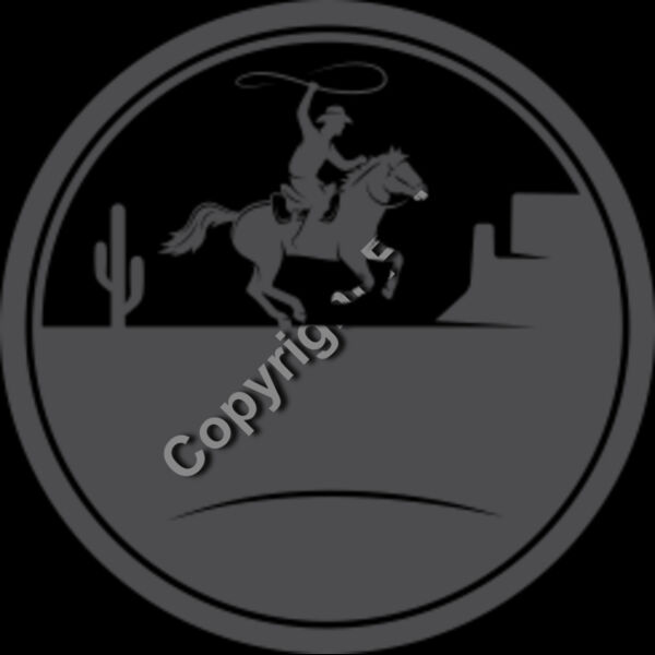 640 Cowboy Emblem Thumbnail