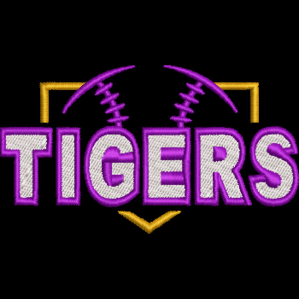 Tigers Baseball EMB503 Thumbnail