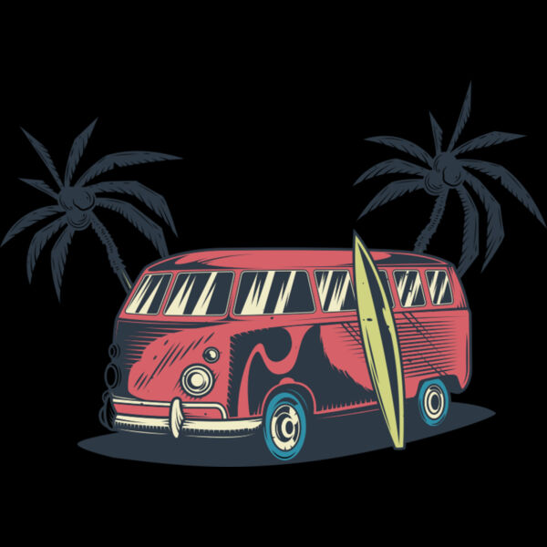 A1062 Surfing Van Thumbnail