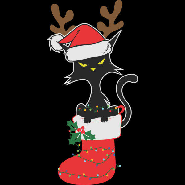 A1558 Christmas Cat Thumbnail
