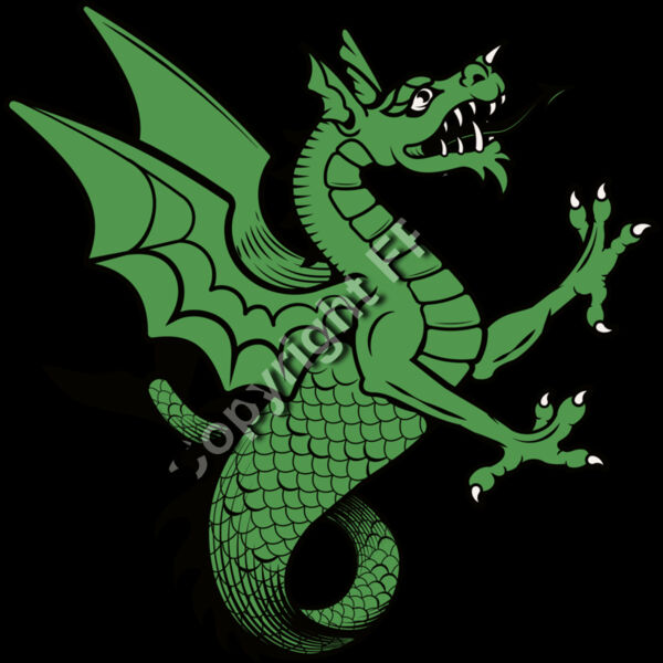 1346 Family Crest Dragon Thumbnail