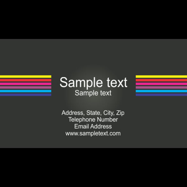 General Business Card 105 Thumbnail