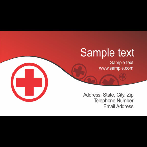 Medical Business Card 106 Thumbnail