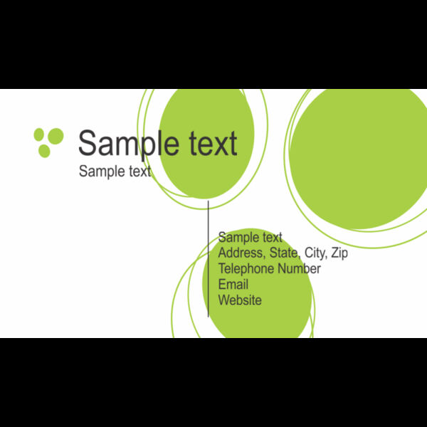 General Business Card 109 Thumbnail