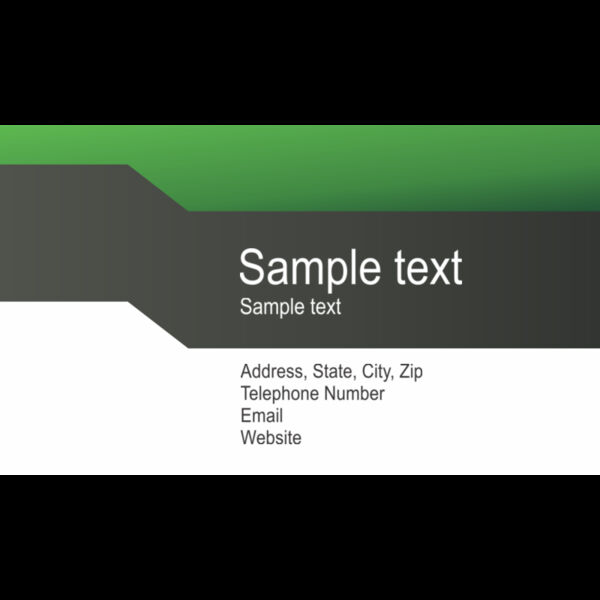 General Business Card 110 Thumbnail