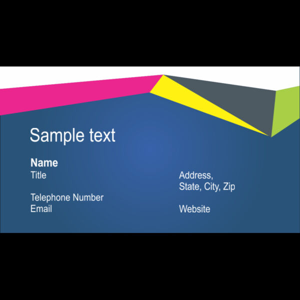 General Business Card 111 Thumbnail