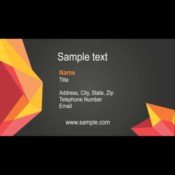 General Business Card 114 Thumbnail