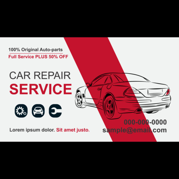 Auto Business Card 120 Thumbnail