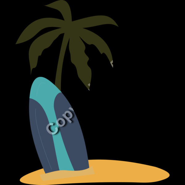 B1045 Surf Board Thumbnail