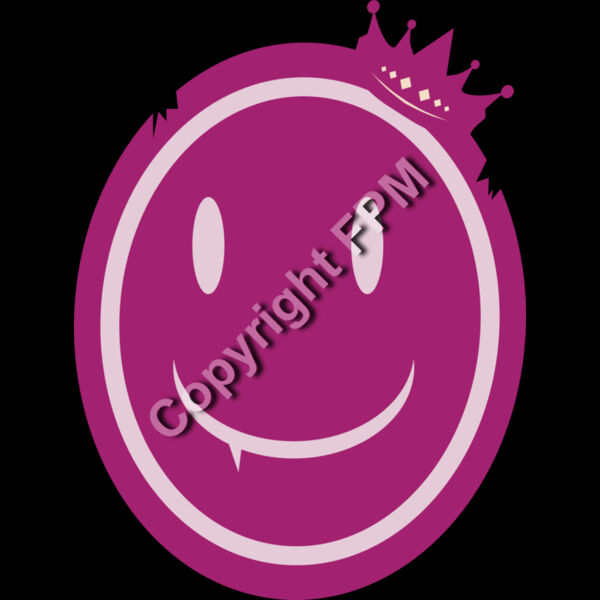 B1048 Happy Face Crown Thumbnail