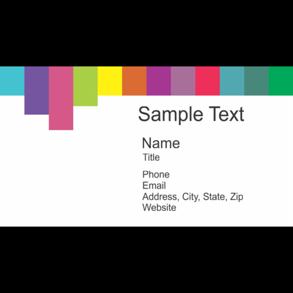 General Business Card 121 Thumbnail