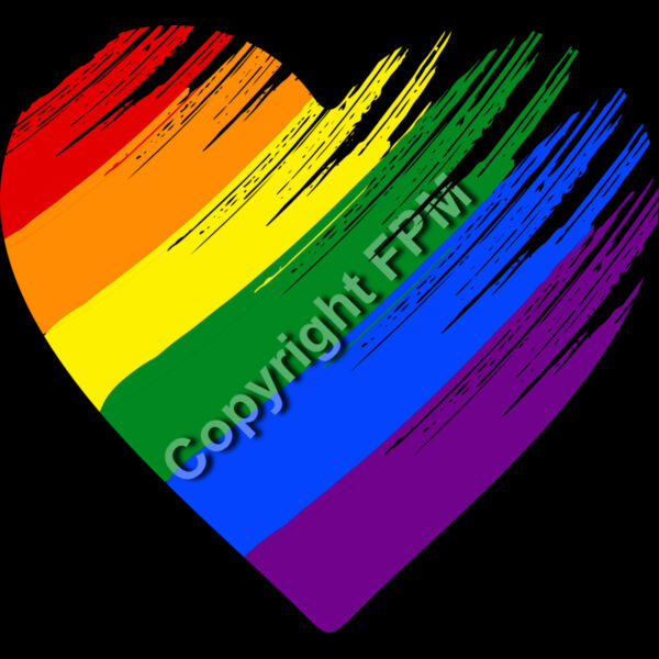 5439 Rainbow Heart Thumbnail