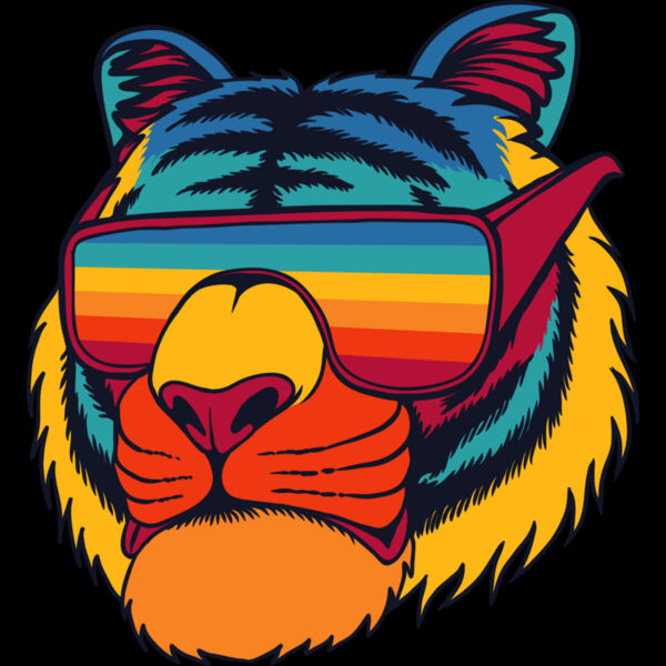 0938 Multi Colored Tiger Thumbnail
