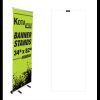 Roll UP Banner & Stand 34" X 80"  Thumbnail